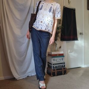 wildflower peasant top